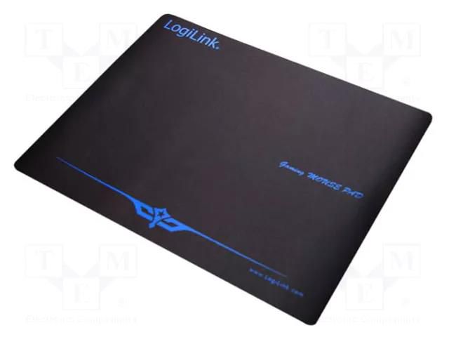 Pad; black; mouse; 300x400x2.5mm LOGILINK ID0017