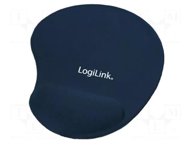 Pad; blue; mouse,wrist; Features: gel LOGILINK ID0027B