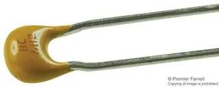 CAP, 0.47UF, 50V, MLCC, AXIAL C410C474K5R5TA