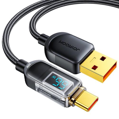 Cable USB-A Type-C 1.2m Joyroom S-AC066A4 (black), Joyroom S-AC066A4