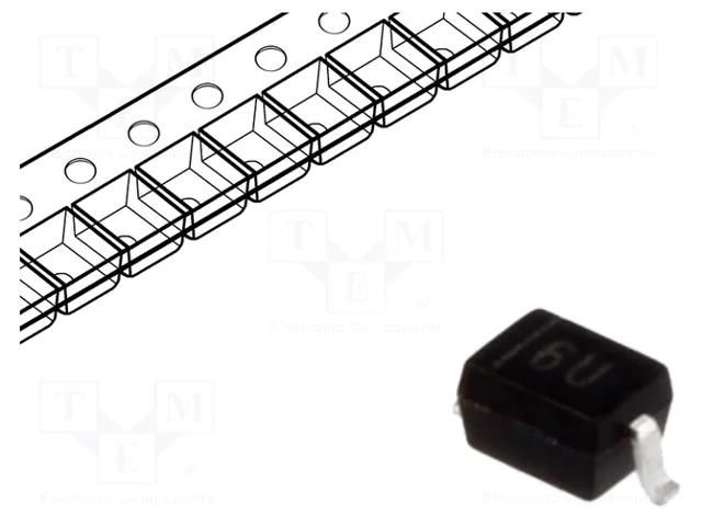 Diode: TVS; 350W; 13.3V; 15A; unidirectional; SOD323; reel,tape SEMTECH SD12.TCT