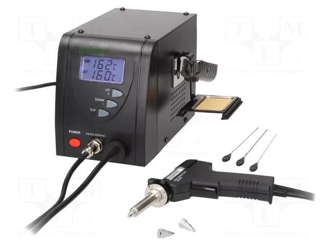 Desoldering station; Station power: 140W; 160÷480°C; 240VAC; ESD SOLDER PEAK SP-1010DR