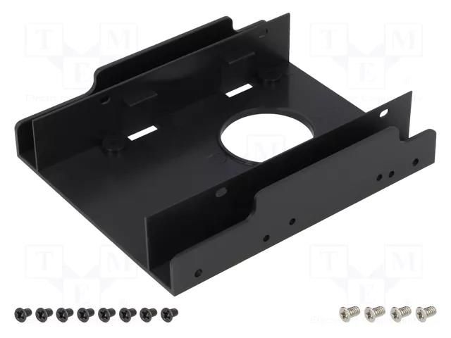 Hard discs housing: 2,5" / 3,5"; 122x100x25mm LOGILINK AD0010