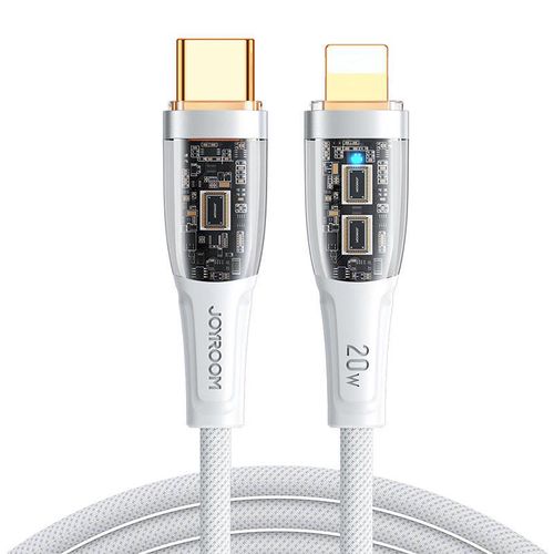 Cable to USB-C Lightning 20W 1.2m Joyroom S-CL020A3 (white), Joyroom S-CL020A3 1.2m LW