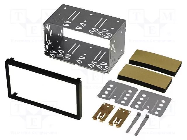 Universal mounting half frame; 2 DIN; Citroën,Ford,Mercedes 4CARMEDIA PR-UNI-2DIN.6