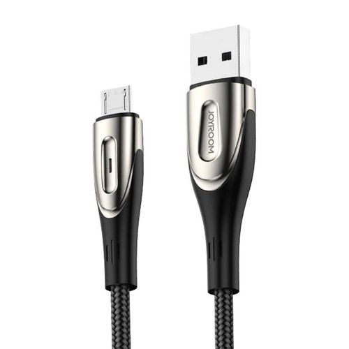 Fast Charging Cable to Micro USB / 3A / 2m Joyroom S-M41 (black), Joyroom S-M411 2m Black