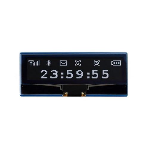 2.23'' 128x32px OLED display - SPI/I2C - black/white - for Raspberry Pi Pico - Waveshare 19750 WSR-19539