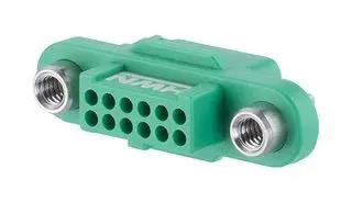 CONN HOUSING, RCPT, 12POS, 2ROW, 1.25MM G125-2241296F2