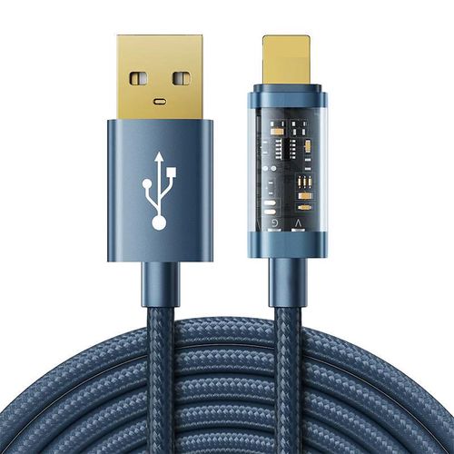 Cable to USB-A / Lightning / 2.4A / 1.2m Joyroom S-UL012A12 (blue), Joyroom S-UL012A12 1.2m Blue