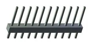 CONNECTOR, 1POS, HEADER, 2.54MM, 1ROW 102972-1