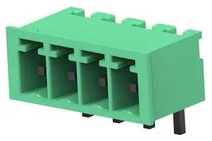 TERMINAL BLOCK, HEADER, 16WAYS, TH R/A 1-284513-6