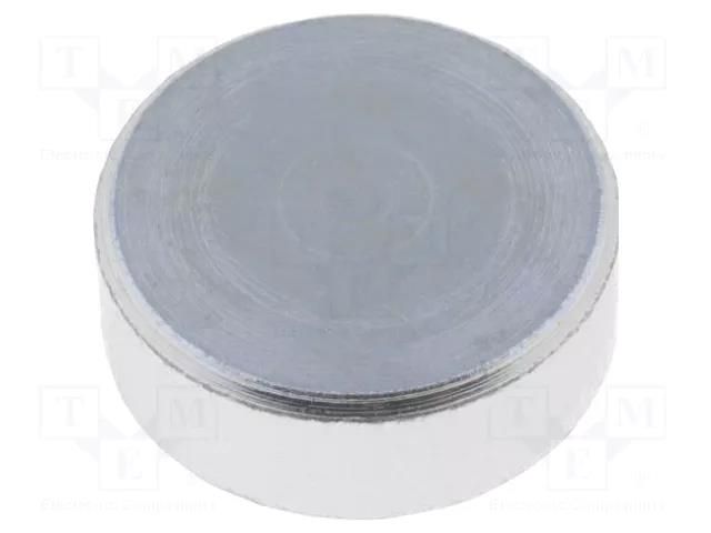 Magnet: permanent; neodymium; 60N; Ø: 13mm; H: 4.5mm; steel ELESA+GANTER GN50.1-ND-13