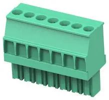 STR PLUG, 3.5MM, GREEN, RH, 7 1986370-7