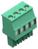 STR PLUG, 3.81MM, GREEN, LH, 5 1986375-5