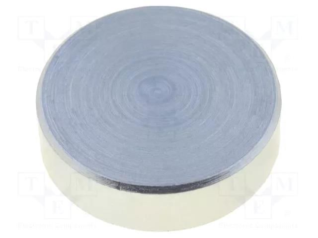 Magnet: permanent; neodymium; 95N; Ø: 16mm; H: 4.5mm; steel ELESA+GANTER GN50.1-ND-16