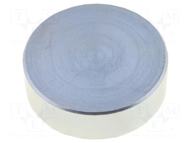 Magnet: permanent; neodymium; 140N; Ø: 20mm; H: 6mm; steel ELESA+GANTER GN50.1-ND-20