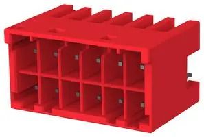 CONNECTOR, HEADER, 12POS, 3.3MM, PCB 3-1971906-6