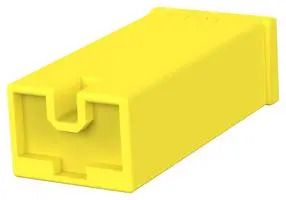 RCPT HOUSING, 1POS, PA 6.6, YELLOW 179970-4
