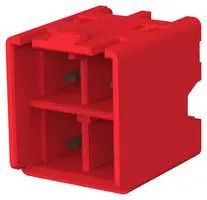 CONNECTOR, HEADER, 4POS, 2ROW, 5MM 1-1376386-2