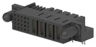 BACKPLANE CONN, RCPT, 24POS, THT 6450162-6