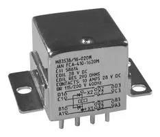 POWER RELAY, 4PDT, 2 A, 26.5VDC, THT 1-1617076-9