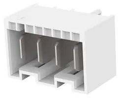 CONNECTOR, HEADER, 4POS, 1ROW, 5MM 2-1971896-4