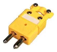 THERMOCOUPLE CONNECTOR, K TYPE, PLUG OSTW-KI-M