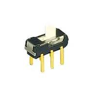 SLIDE SWITCH, SPDT, 0.2A, 12VDC, TH CL-SB-12C-01
