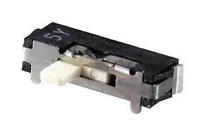 SLIDE SWITCH, SPDT, 0.1A, 12VDC, TH CSS-1210MC