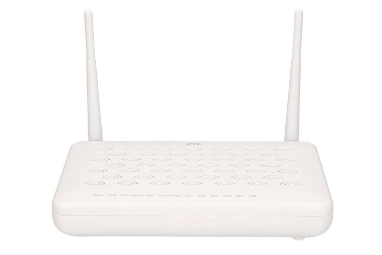 ZTE ZXHN F660 | ONT | WiFi, 1x GPON, 4x RJ45 1000Mb/s, 2x POTS, 1x USB, ZTE ZTE ZXHN F660 5905090332244