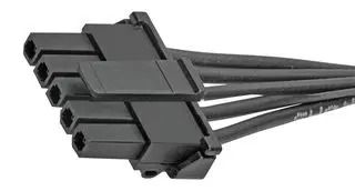CABLE ASSY, 5P, RCPT-RCPT, 300MM 145132-0503