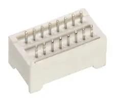 CONNECTOR, HEADER, 10POS, 2ROW, 2MM 62401021622