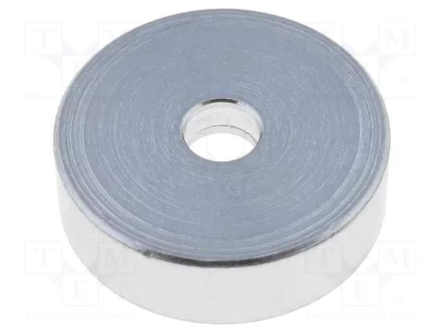 Magnet: permanent; neodymium; 500N; Ø: 40mm; H: 8mm; steel ELESA+GANTER GN50.4-ND-40