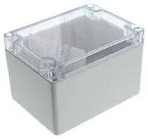 SMALL ENCLOSURE, SMALL, PC, GREY/CLEAR 1554G2GYCL