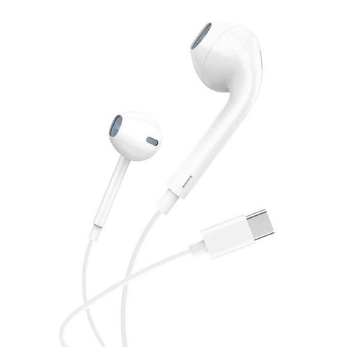 In-ear headphones, wired Foneng T15, USB-C, 1.2m (white), Foneng T15 Type-C / White