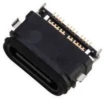USB CONN, 3.1 TYPE C, RCPT, 24POS, SMT 124018312112A