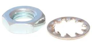 NUT M12 W/12.5MM WASHER, CAP B44020J0600B012