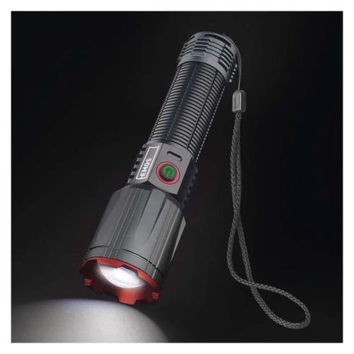 LED rechar. metal flashlight 3000 lm, 5000 mAh, EMOS P3122 8592920144442