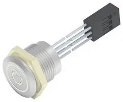 ANTI VANDAL SW, SPST-NO, 1A, 24VDC, 16MM AVC16LS16FE1DT5B04