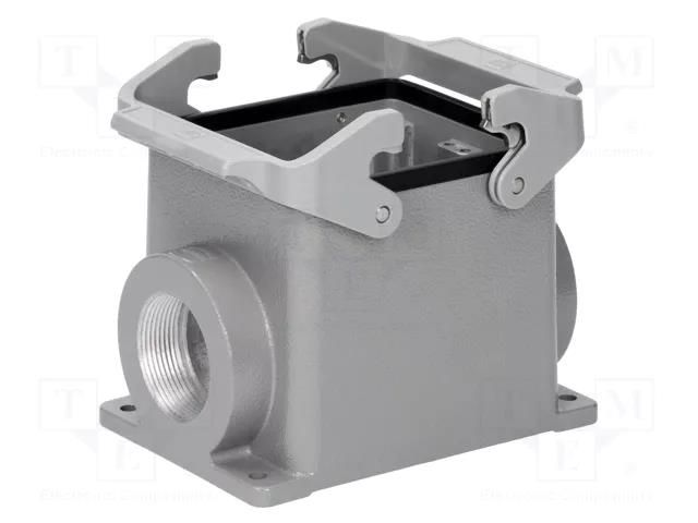 Enclosure for connectors: HDC; size 32B (2 x 16B); Han® B; high HARTING 09300320231