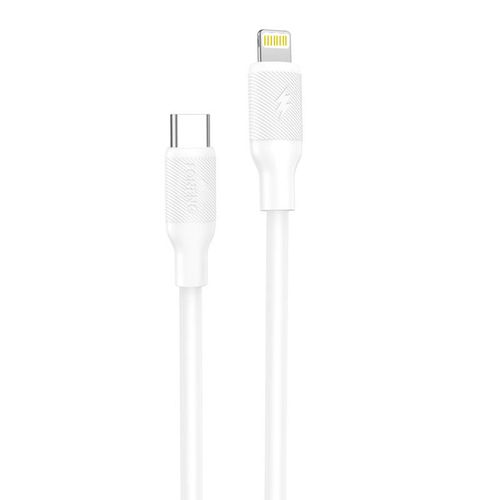 USB cable for Lightning Foneng X80, 27W, 1m (white), Foneng X80 Type-C to iPhone