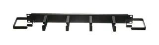 L-COM 19" CABLE MANAGEMENT PANEL WITH 5 METAL D-RINGS 1U 29AH3144 RP00010-1