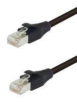 PATCH CORD, RJ45 PLUG-PLUG, BLK, 3FT TRD695AZHF-BLK-3