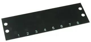 TERMINAL BLOCK MARKER, 1 TO 8, 11.13MM MS-8-141