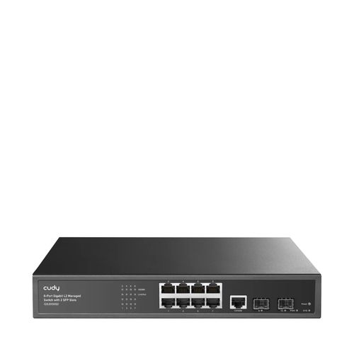 8 Ports Switch CUDY GS2008PS2 (Managed) SWITCHCUDYGS2008S2