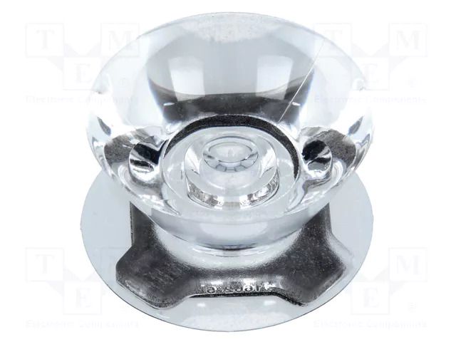 LED lens; round; transparent; 6÷12°; Mounting: adhesive tape LEDIL CA11663