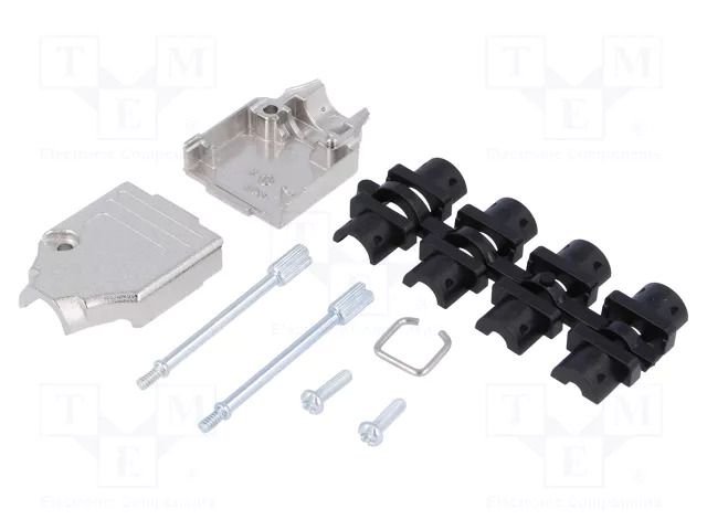Enclosure for connectors: D-Sub; D-Sub 9pin,D-Sub HD 15pin MH CONNECTORS MHDTZK9-K