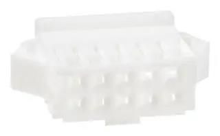 RCPT HOUSING, 10POS, 2.5MM, PA, WHITE DF1B-10DES-2.5RC