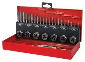 THREAD.CUTTING SET HSS 31 PIECE 245010