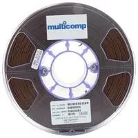 3D PRINTER FILAMENT, ABS, 1.75MM, BROWN MC011449